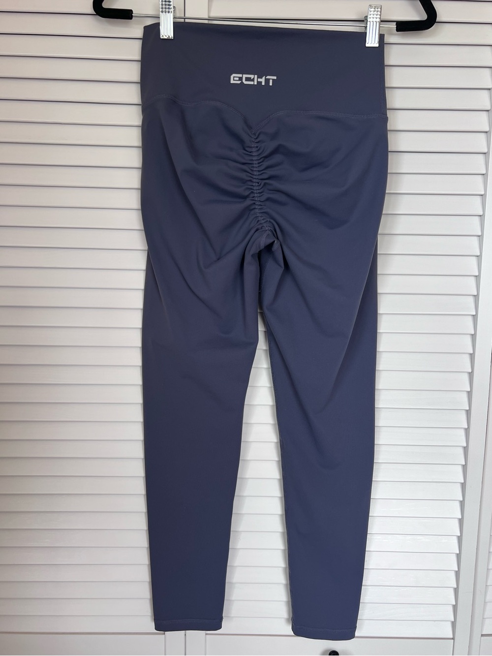 ECHT Girls' Scrunch Back Leggings - Slate Blue